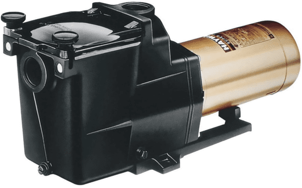 A Hayward W3SP2605X7 Super Pump Pool Pump, 0.75 HP on a white background.